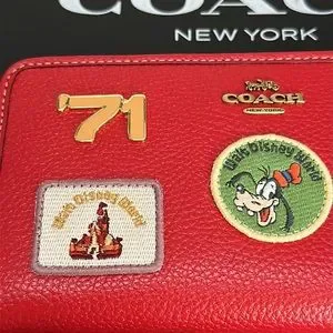 Coach | Bags | Nwt Disney X Coach Accordion Zip Wallet  display picture 1